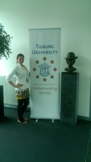 A member of the Energy Policy Research Group Vija Pakalkaite in Tilburg 